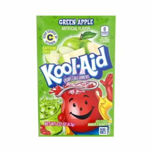 Kool Aid Sachet Green Apple (2 Quarts)