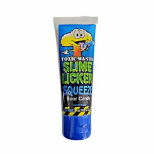 Toxic Waste Slime Licker Squeeze Candy Blue Razz
