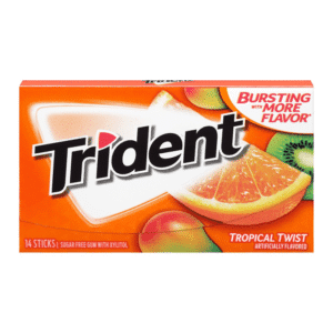 Trident Gum Tropical Twist 14ct